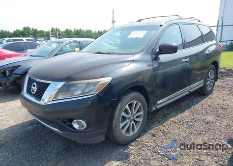2013 Nissan Pathfinder Sl z USA, uszkodzony, nr VIN 5N1AR2MN5DC615428